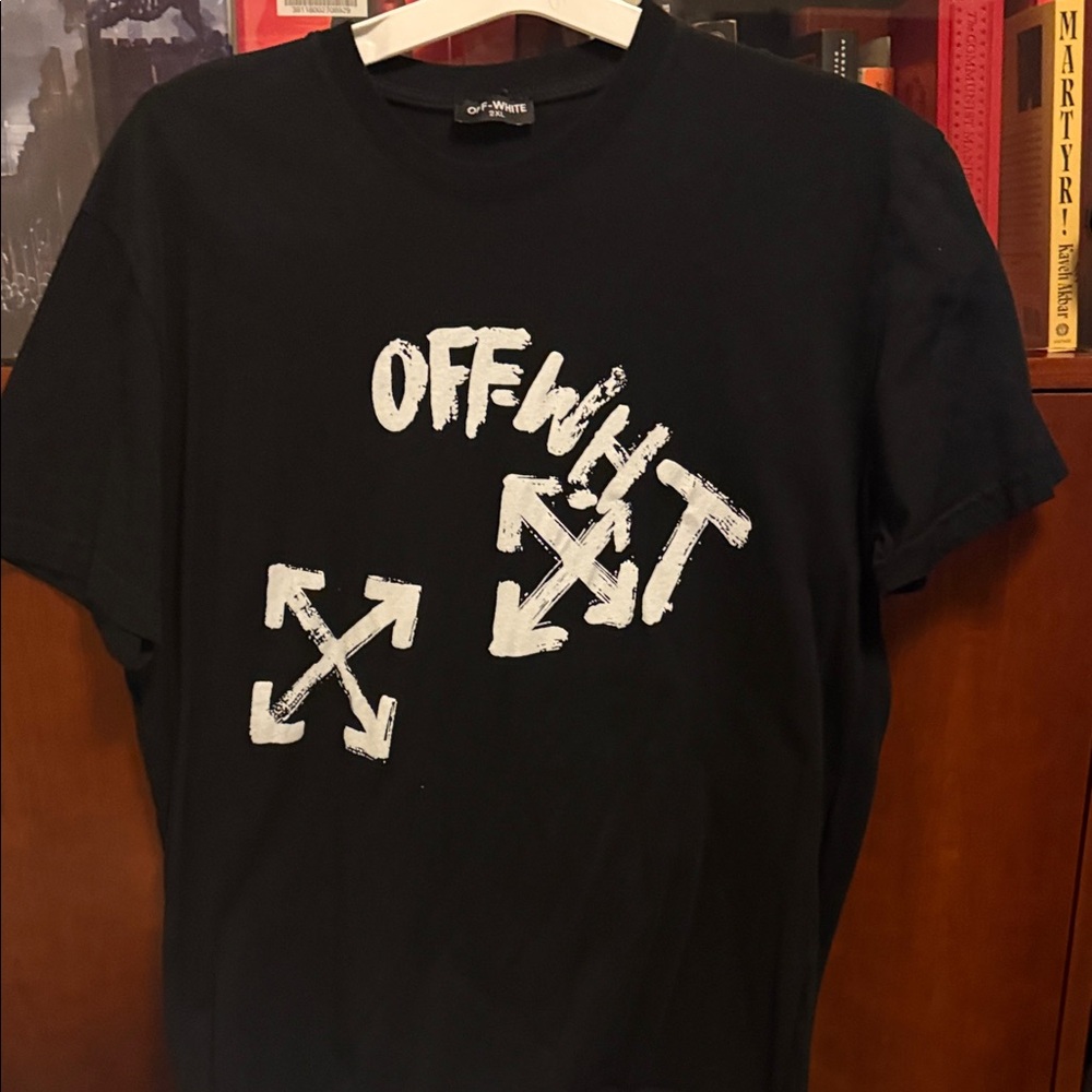 Off-White Black and White Logo T-Shirt